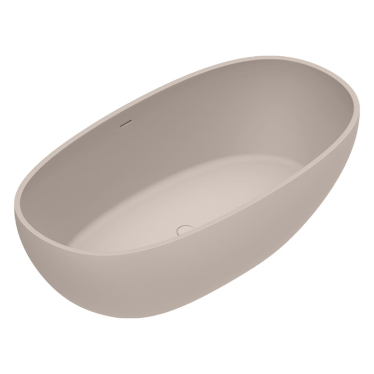 Catalano SOLID Ванна  176X91h52 с переливом, сифон в комплекте, цвет Seta Satinato