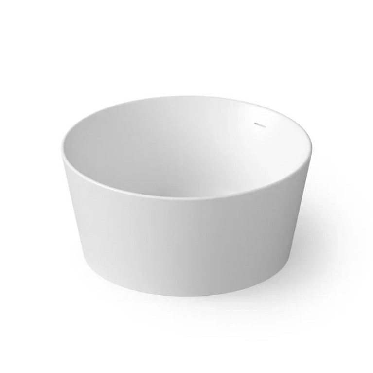 DEA DESIGN Round Ванна отдельностоящая 130x130xh60 см, материал: Solid Surface искуственный камень, цвет: White №18