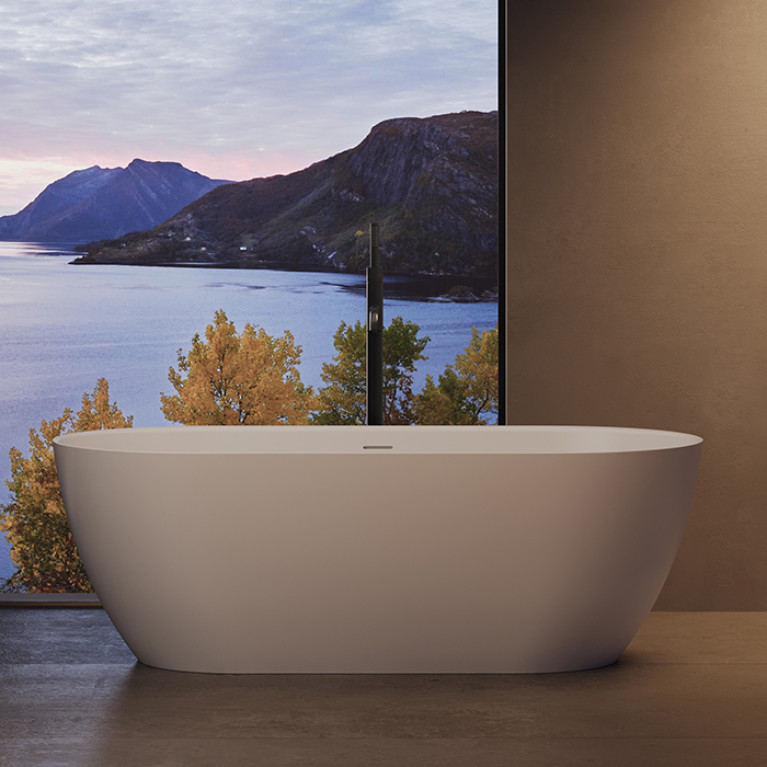 DEA DESIGN Edge Ванна 1700х800хh575 мм отдельностоящая, цвет белый