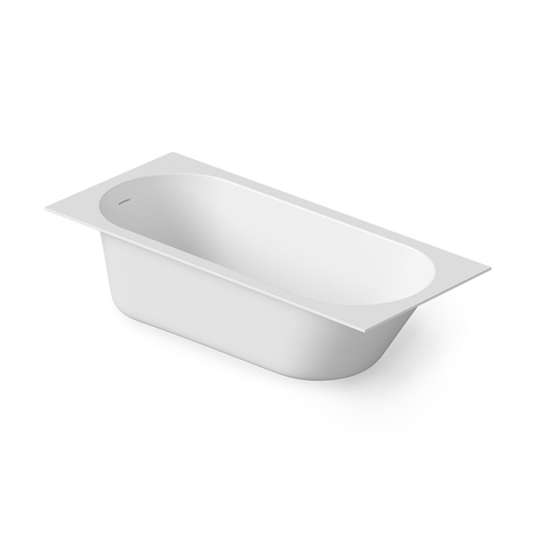 DEA DESIGN Ease Ванна 1700х750хh580 мм встраиваемая,в комплекте ножки, интегр.слив/перелив в цвет ванны  цвет белый (цена по АКЦИИ)