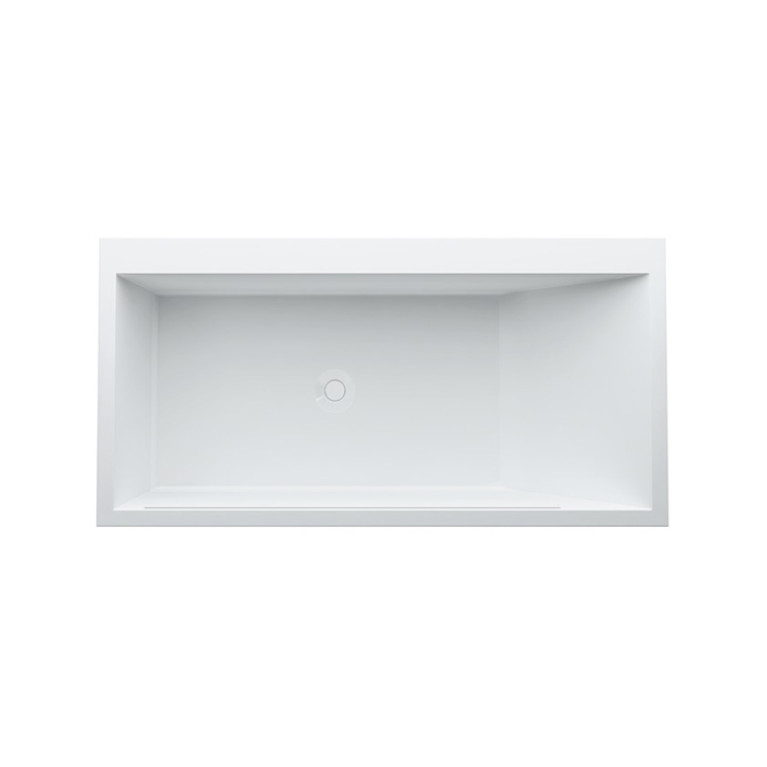 Laufen Kartell Ванна 1700x860x440мм, встраиваемая, угловая, SX, с слив-переливом, с подсветкой, материал: композит, цвет: белый