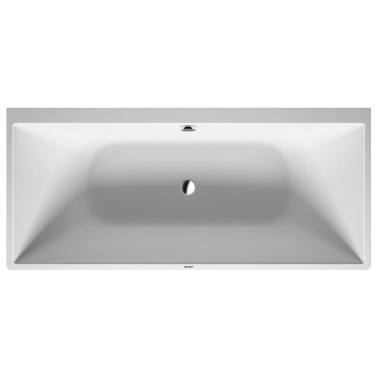Duravit Vitrium Ванна 1800x800мм,  пристенный вариант, с ножками и панелью, с 2 наклонами для спины , цвет белый