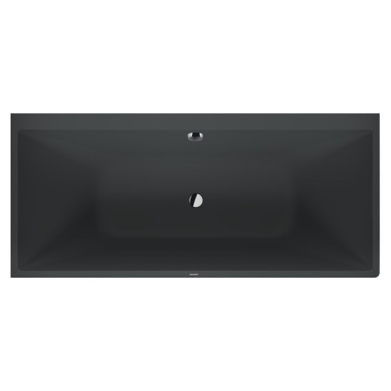 Duravit Vitrium Ванна прямоугольная  левый угол  1800x800мм, с ножками, с2 наклонами для спины, цвет темно-серый матовый