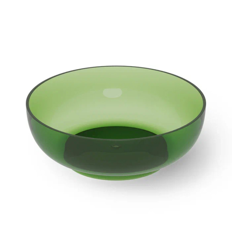 DEA DESIGN Round Ванна отдельностоящая 150x150xh52 см, материал: Glasstech прозрачная смола, цвет: Emerald R3