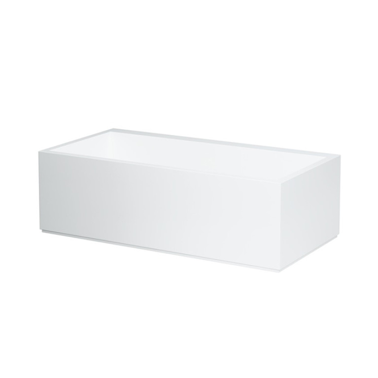 Laufen Kartell Ванна 1700x860x440мм, свободностоящая, с слив-переливом с подсветкой,  сист. подъема, материал: композит, цвет: белый