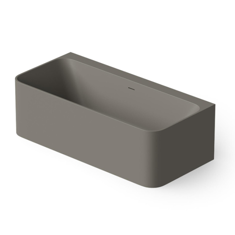 DEA DESIGN Modern Ванна отдельностоящая 170x80xh56 см, материал: Solid Surface искуственный камень, цвет: Grey №3