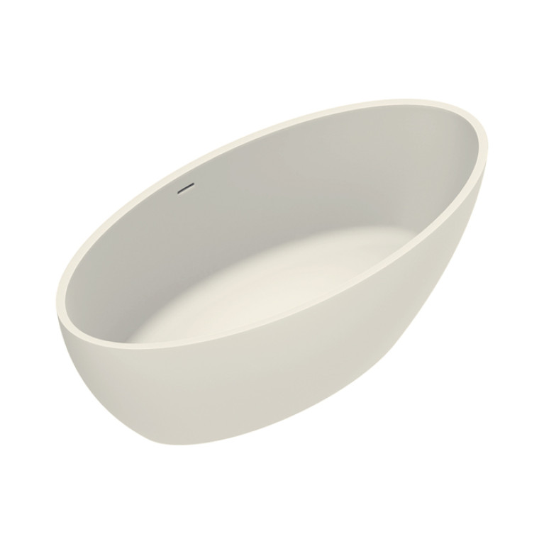 Catalano SOLID Ванна  165x80h52 с переливом, сифон в комплекте, цвет Lino Satinato
