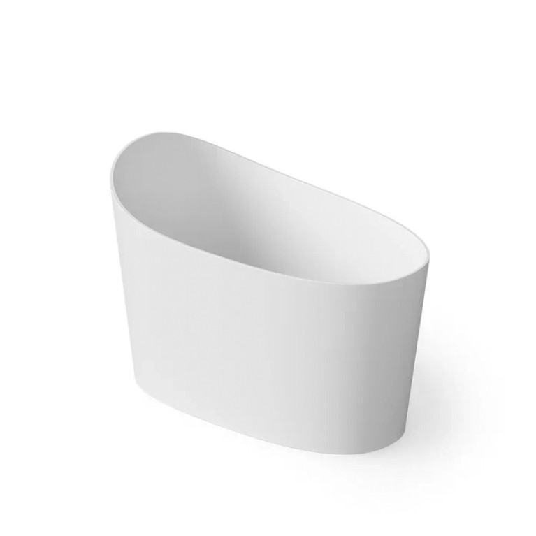 DEA DESIGN Single Ванна отдельностоящая 130x70xh85 см, материал: Solid Surface искуственный камень, цвет: White №18