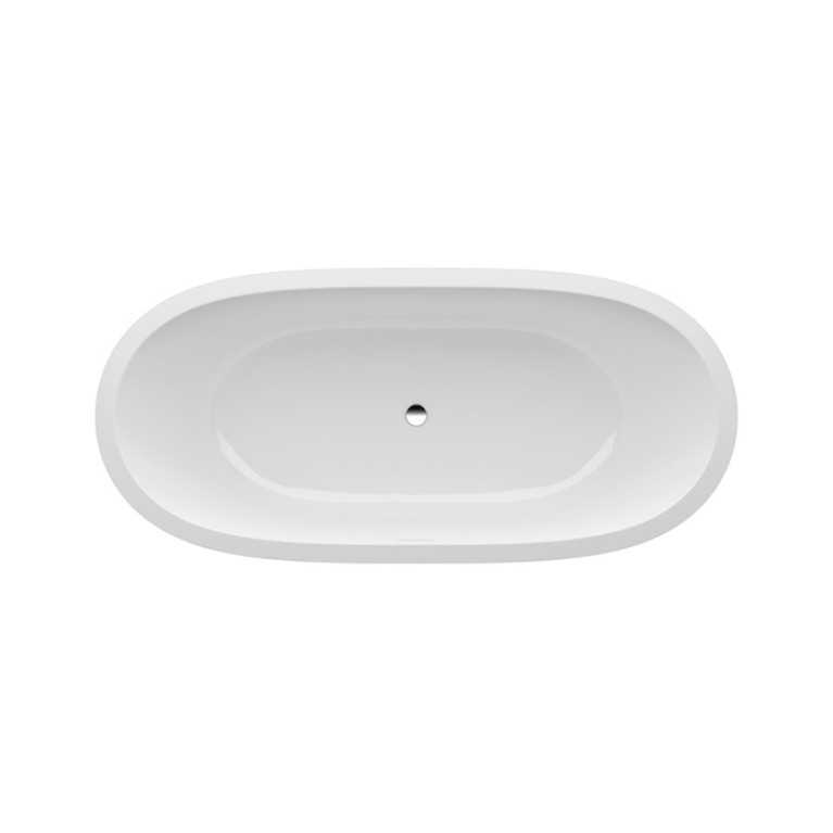 Laufen Alessi One Ванна 1780x820x460мм,  встраиваемая, овальная,  (с комплектом опор), материал: композит, цвет: белый