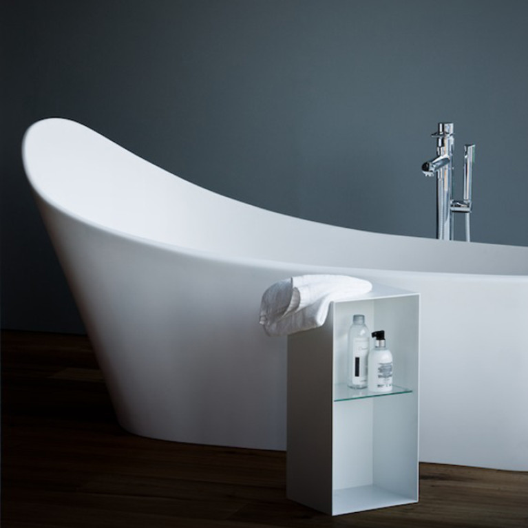 Laufen Palomba Ванна 1800x890x540мм,  свободностоящая, аэромассаж, подсветка,  материал: композит, цвет: белый