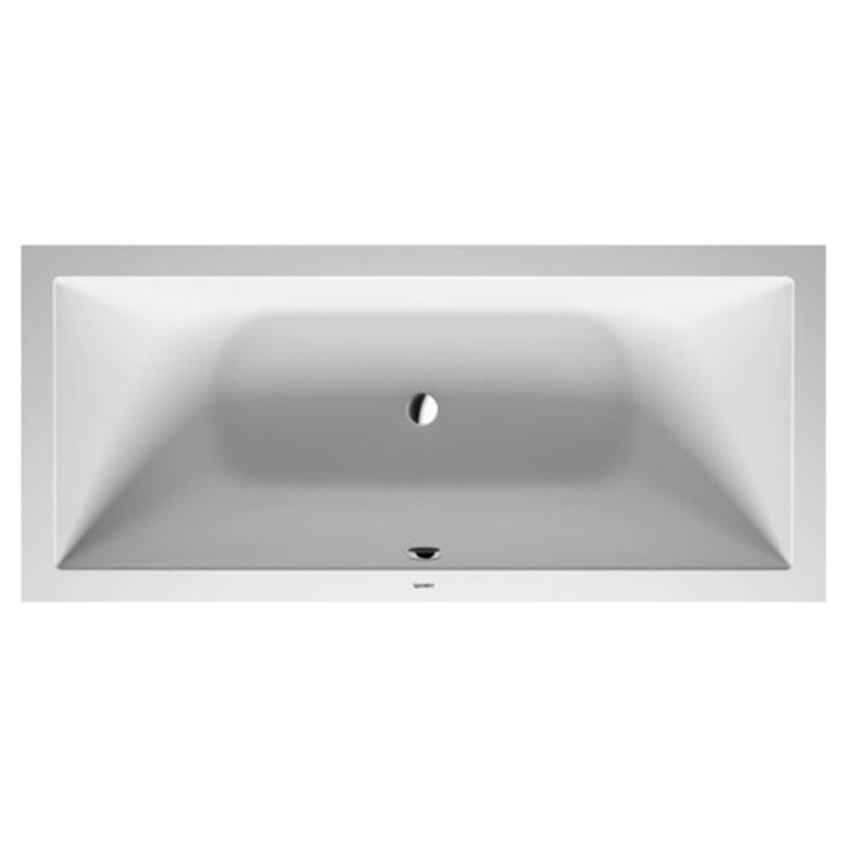 Duravit Vitrium Ванна прямоугольная  встраиваемая 1800x800мм, с ножками, с2 наклонами для спины, цвет белый