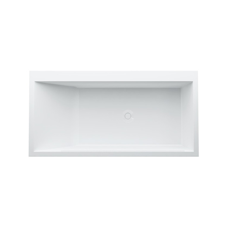 Laufen Kartell Ванна 1700x860x440мм, пристенная, DX, с панелями, с слив-переливом с подсветкой,  материал: композит, цвет: белый
