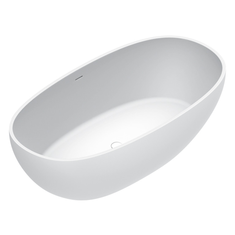 Catalano SOLID Ванна  176X91h52 с переливом, сифон в комплекте, цвет белый матовый