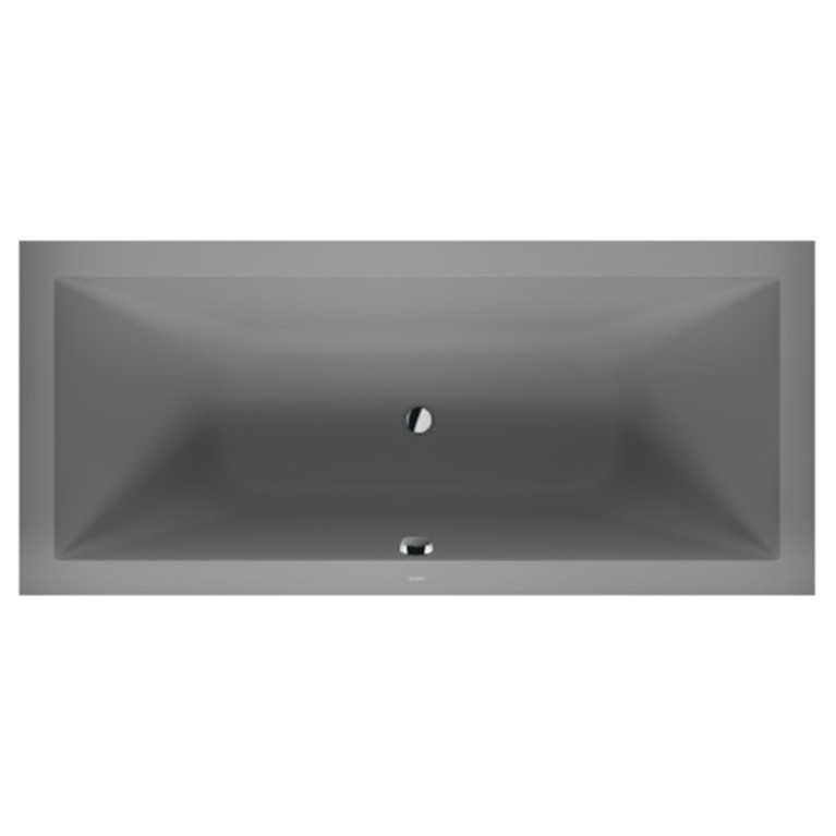 Duravit Vitrium Ванна прямоугольная  встраиваемая 1800x800мм, с ножками, с2 наклонами для спины, цвет светло-серый матовый