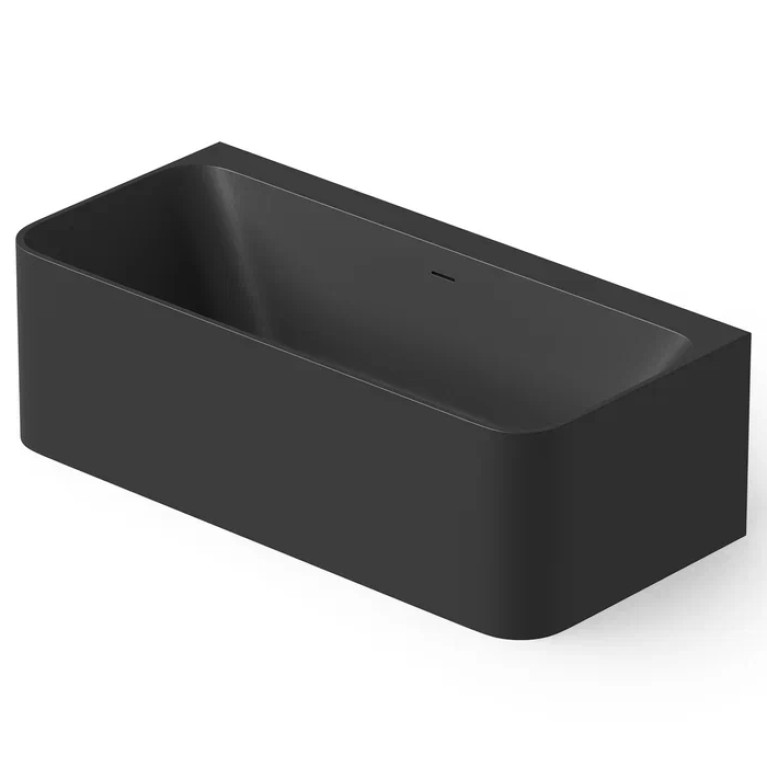 DEA DESIGN Modern Ванна отдельностоящая 180x85xh56 см, материал: Solid Surface искуственный камень, цвет: Black №16