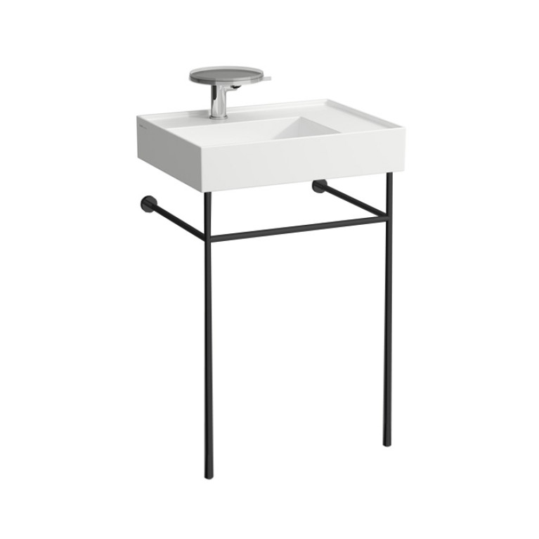 Laufen Kartell Консоль для раковины 810334/5, 535х440х790мм, цвет: черный матовый (НЕ производится!)