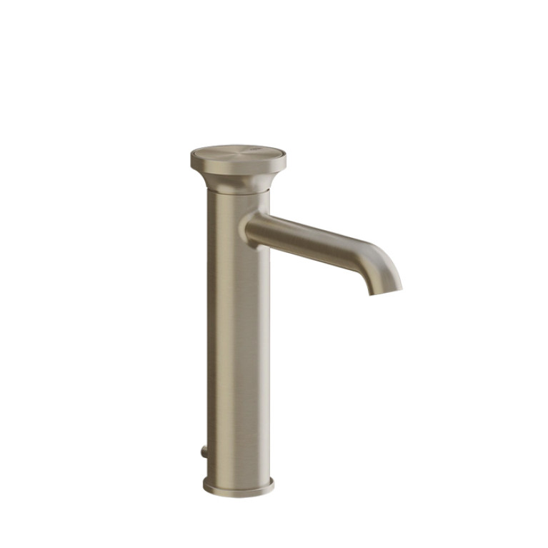 Gessi  Origini Смеситель для раковины на 1 отв, излив 209 мм, цвет Finox Br. Nickel