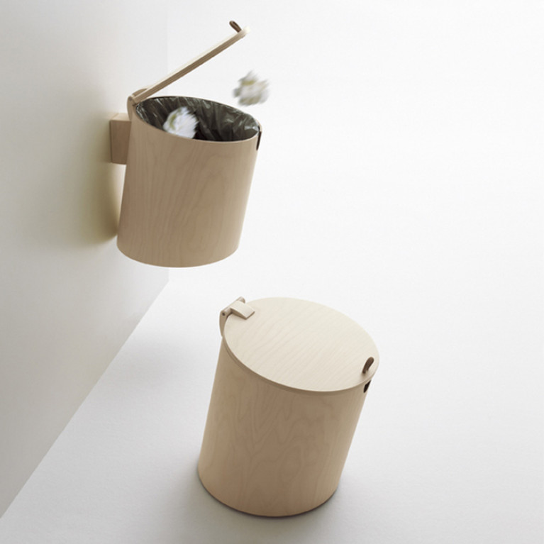 Agape Midi Basket Корзина &oslash;25x30 см, цвет: натуральный дуб
