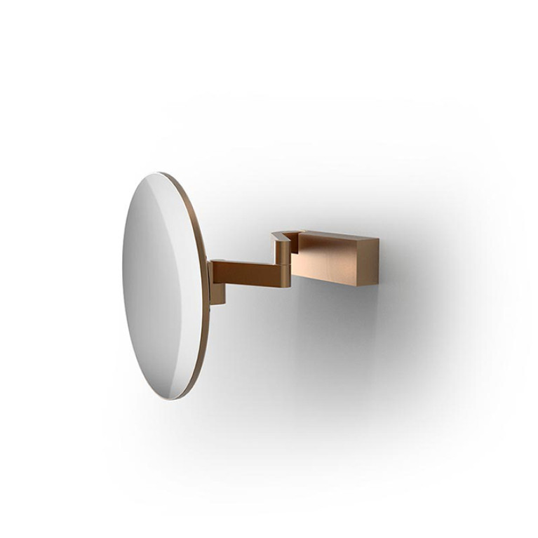 Decor Walther 0VISION R 5X Косметическое зеркало без подсветки Copper brushed PVD