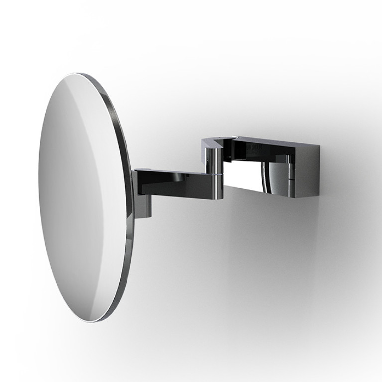 Decor Walther VISION R Косметическое зеркало 5X без подсветки - Хром Настенный - 5-кратное увеличение