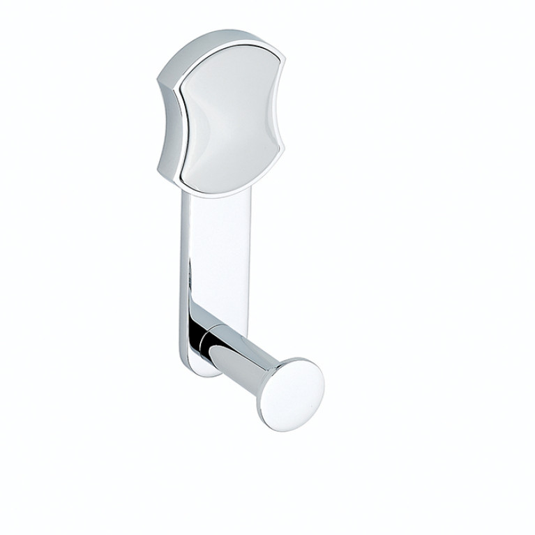 THG INFINI PORCELAINE BLANCHE Крючок, цвет хром