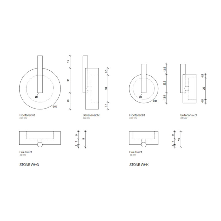 Decor Walther Black Stone WHK Крючок, цвет: черный матовый / хром