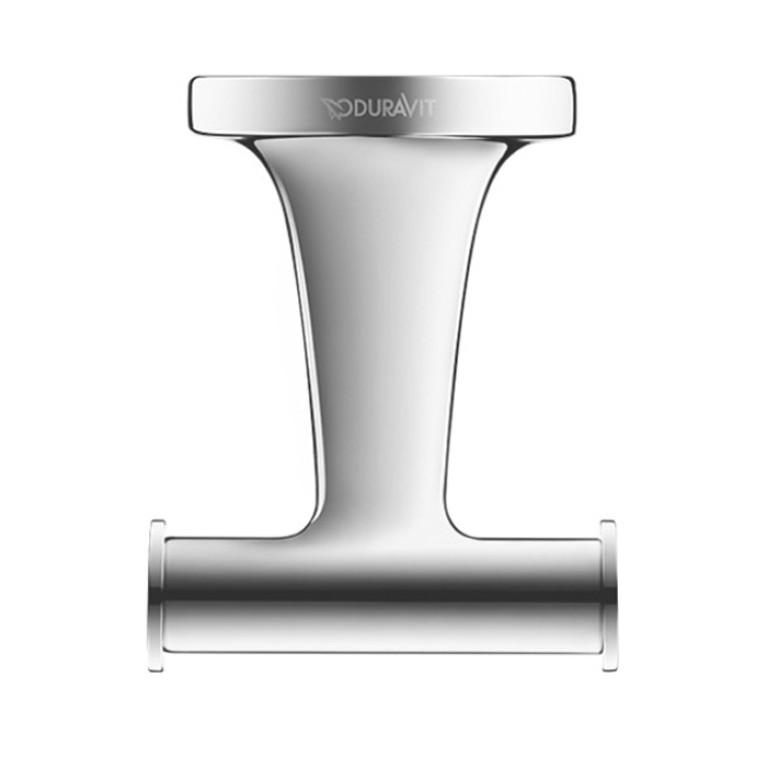 Duravit Starck T Двойной крючок настенный Цвет хром