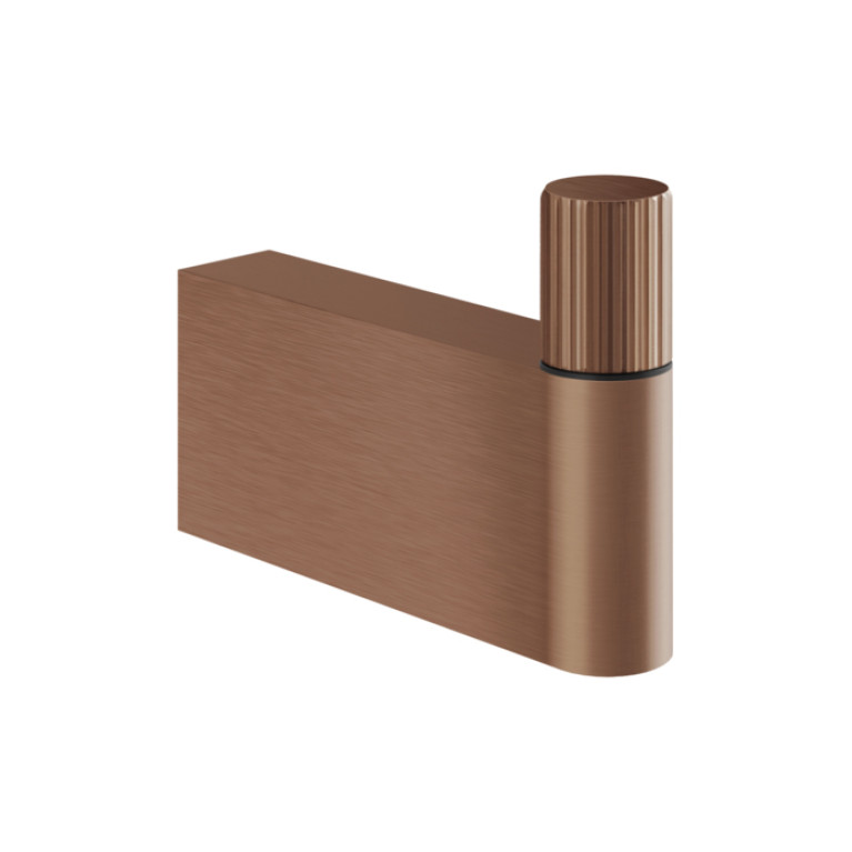 GESSI HABITO RIGATO Крючок, цвет Copper Brushed PVD