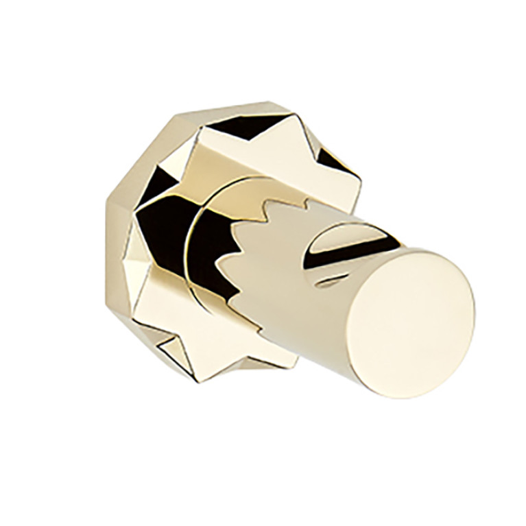 THG NIHAL PORCELAINE IVOIRE Крючок одинарный, цвет Soft gold