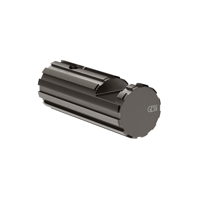 GESSI INCASTRI ACCESSORIES  Крючок одинарный,  цвет: Black Metal Br. PVD