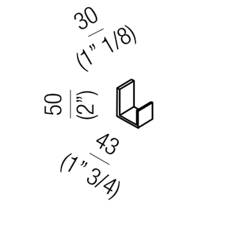 Agape 369 Крючок, цвет: глянец