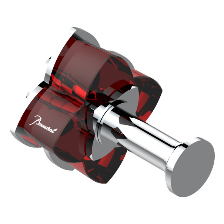 THG PETALE DE CRISTAL ROUGE Крючок одинарный, цвет хром