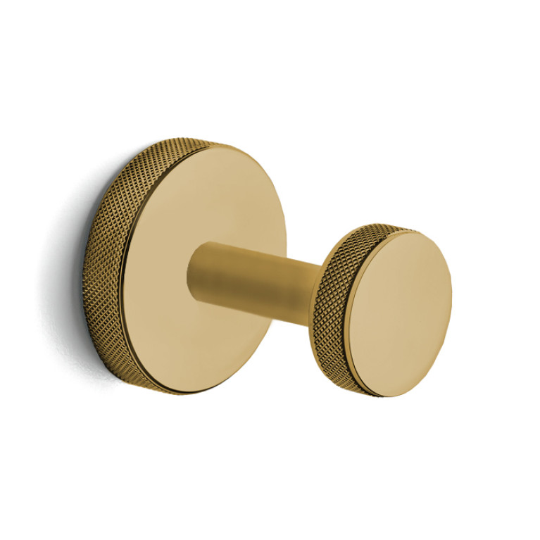 3SC Ribbon Крючок одинарный,цвет Ottone Satinato Opaco Matt