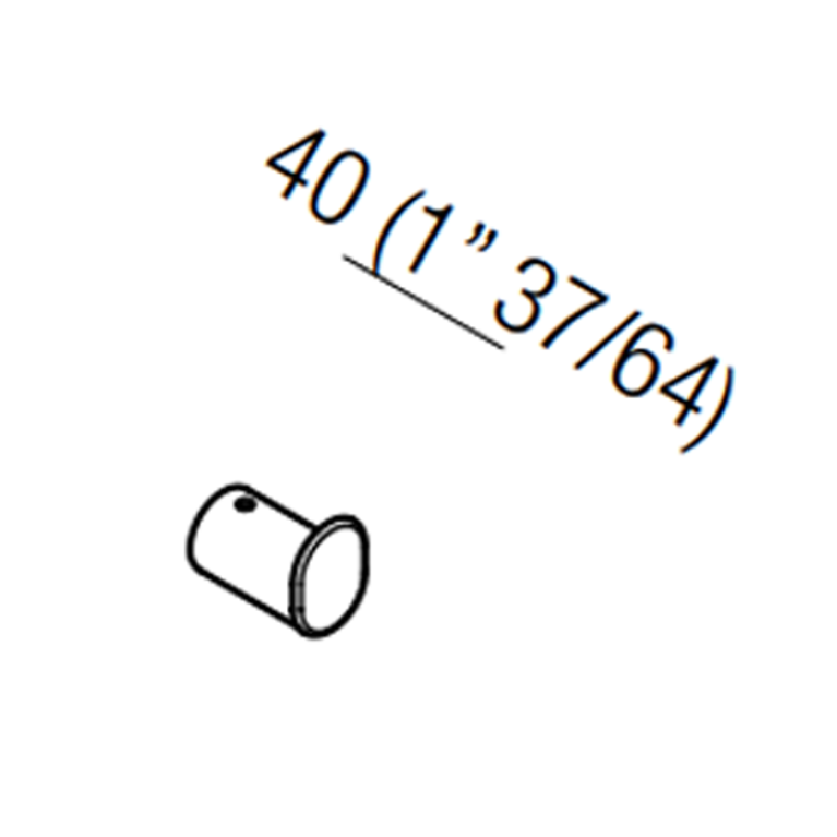 Agape Dot line Крючок, цвет: черный