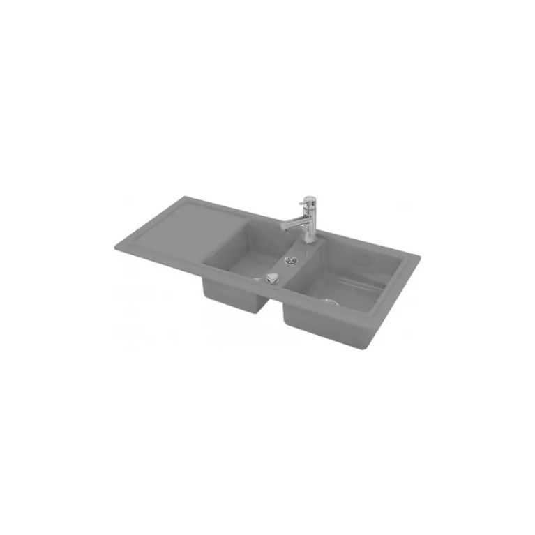 Duravit Cassia Кухонная мойка  Cassia 80,  1160x510см,  антрацит Матовый