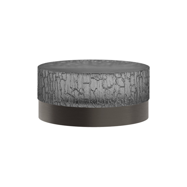 GESSI INCASTRI ACCESSORIES  Мыльница настольная   цвет: Black Metal Br. PVD /Light Smoke