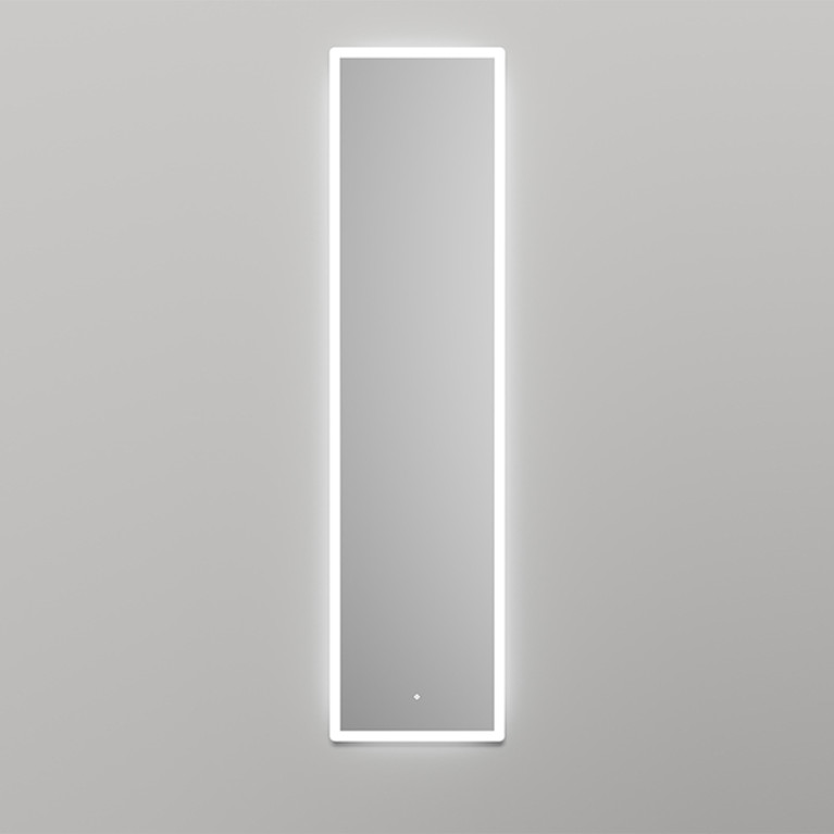 SALINI Зеркало для ванны ARMONIA  450&times;1785х25мм., фоновая и фронтальная подсветка 3в1 , сенсор движения включения подсветки , крепления, без подогрева