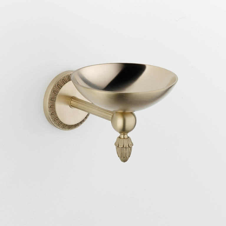 THG MALMAISON METAL Мыльница металлическая, подвесная, цвет Soft matt gold