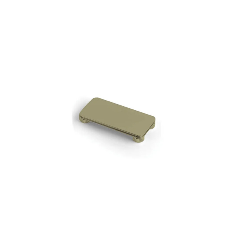 Bertocci Officina 01 Мыльница настольная, цвет никель матовый (акция из наличия)