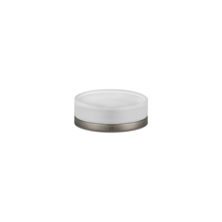 Gessi Emporio accessories Мыльница настольная, сатинированное стекло, цвет: Finox Brushed Nickel
