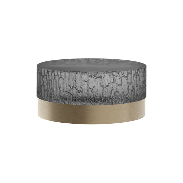 GESSI INCASTRI ACCESSORIES  Мыльница настольная   цвет: Finox Brushed Nickel /Light Smoke