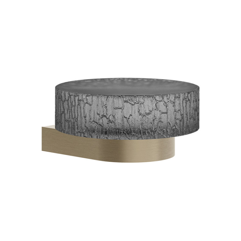 GESSI INCASTRI ACCESSORIES  Мыльница подвесная   цвет: Finox Brushed Nickel /Light Smoke