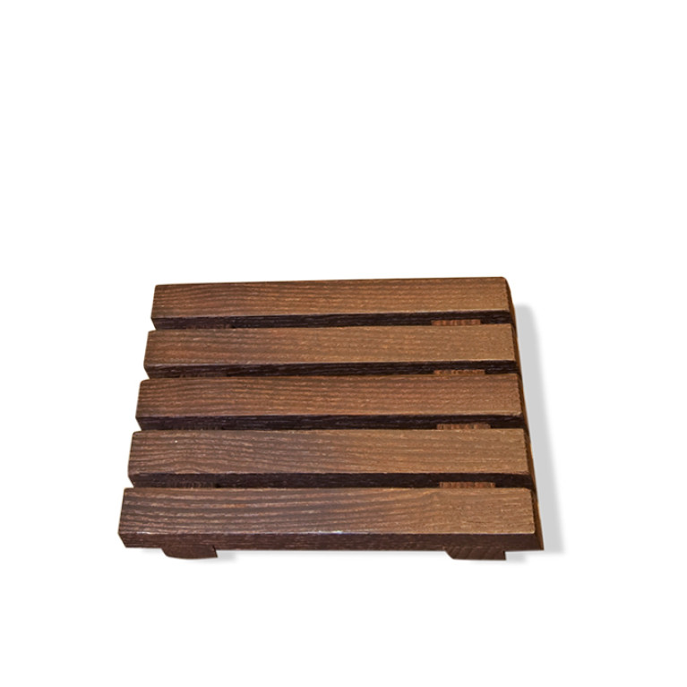 Decor Walther Wood STS Мыльница настольная, цвет: темный ясень ЗАКАЗ ПО ЗАПРОСУ