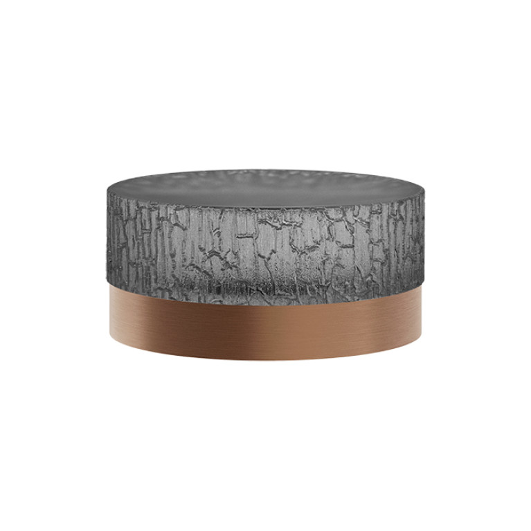 GESSI INCASTRI ACCESSORIES  Мыльница настольная   цвет: Copper Br. PVD /Light Smoke