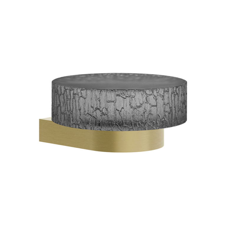 GESSI INCASTRI ACCESSORIES  Мыльница подвесная   цвет: Brass Brushed PVD /Light Smoke
