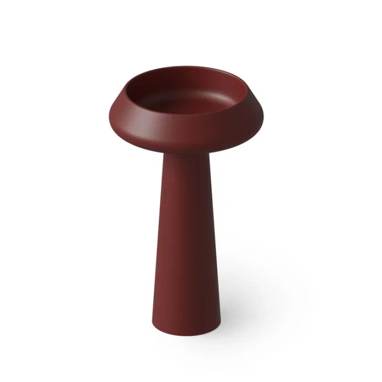 DEA DESIGN Pedestal Basin Раковина напольная d545хh900 мм, цвет red wine