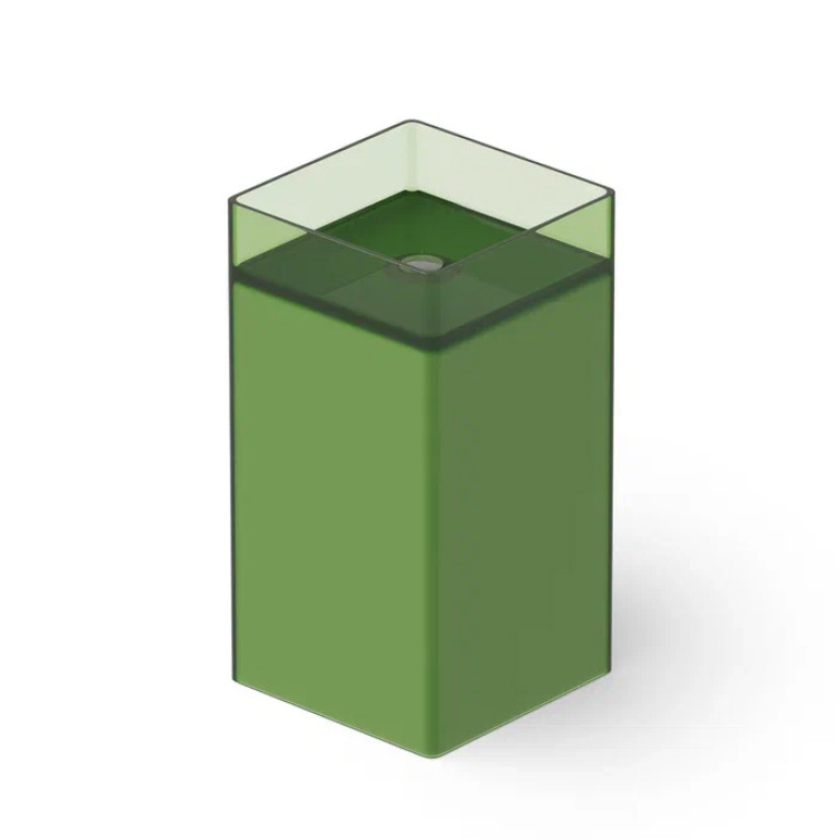 DEA DESIGN Washbasins Раковина напольная 40x40xh85 см, материал: Glasstech прозрачная смола, цвет: Emerald R3