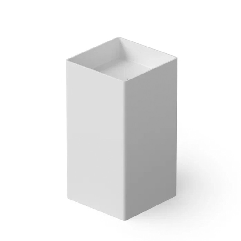 DEA DESIGN Washbasins Раковина напольная 40x40xh85 см, материал: Solid Surface искуственный камень, цвет: White №18
