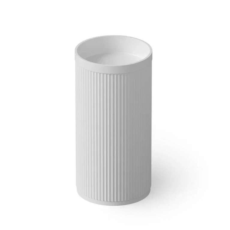 DEA DESIGN Washbasins Раковина напольная 45x45xh90 см, материал: Solid Surface искуственный камень, цвет: White №18