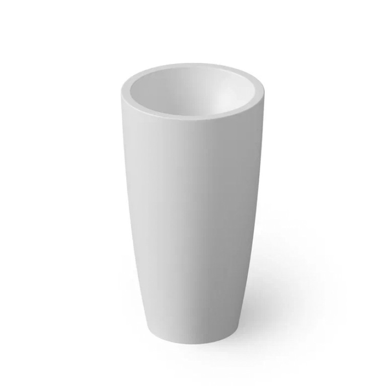 DEA DESIGN Washbasins Раковина напольная 50x50xh90 см, материал: Solid Surface искуственный камень, цвет: White №18